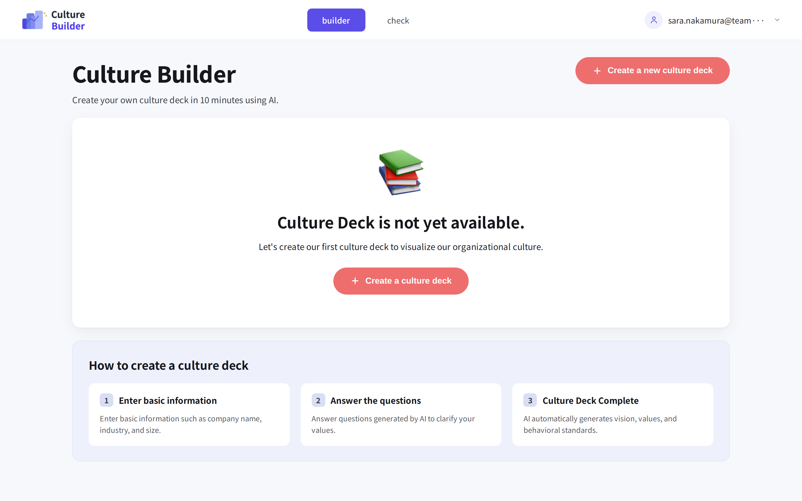 Culture Builder — 1